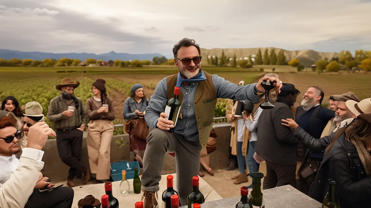 La creatividad sin límites: Ernesto Catena y su mundo artístico en el corazón del Valle de Uco, rodeado por la riqueza del Malbec. Foto: Redacción InfoArticulos