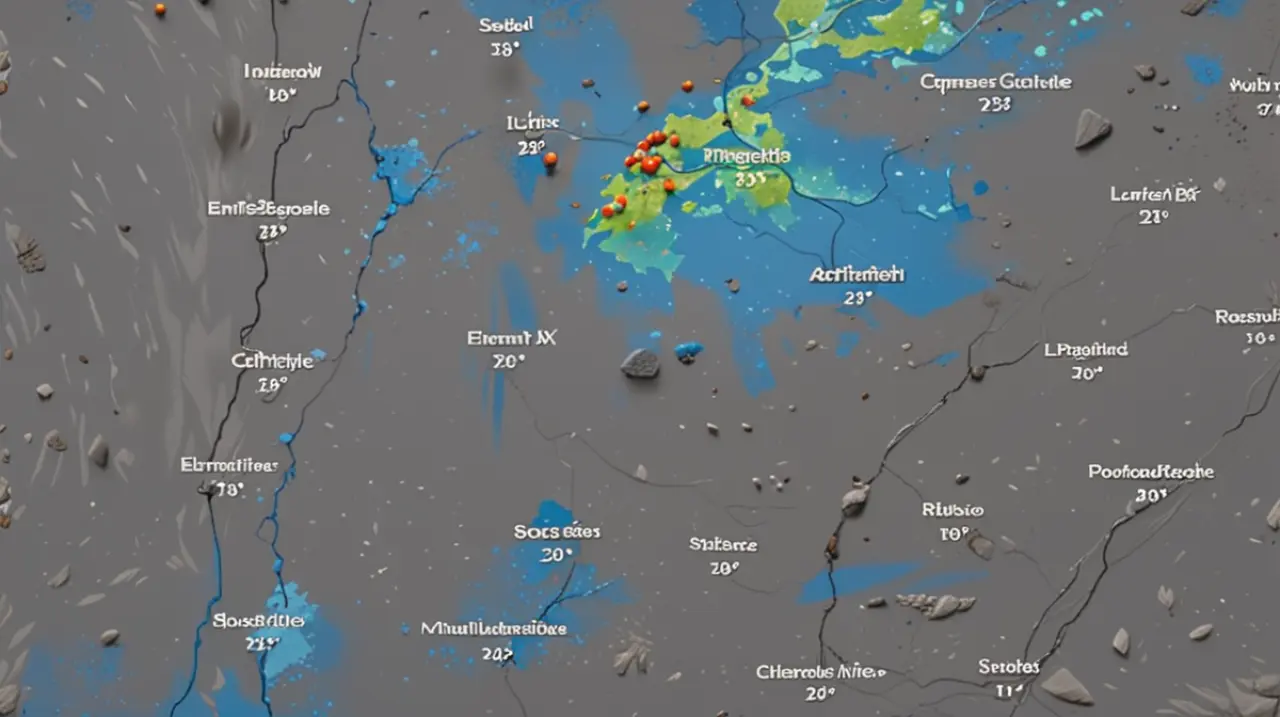 Se emite una advertencia de riesgo alto debido a precipitaciones intensas y tormentas eléctricas para el día de mañana. Foto: Redacción InfoArticulos