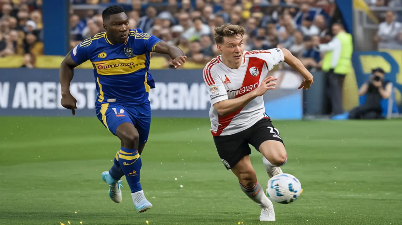 El duelo entre River y Boca se acerca, con un horario clave para los aficionados que desean ver el Superclásico en vivo.. Foto: Redacción InfoArticulos