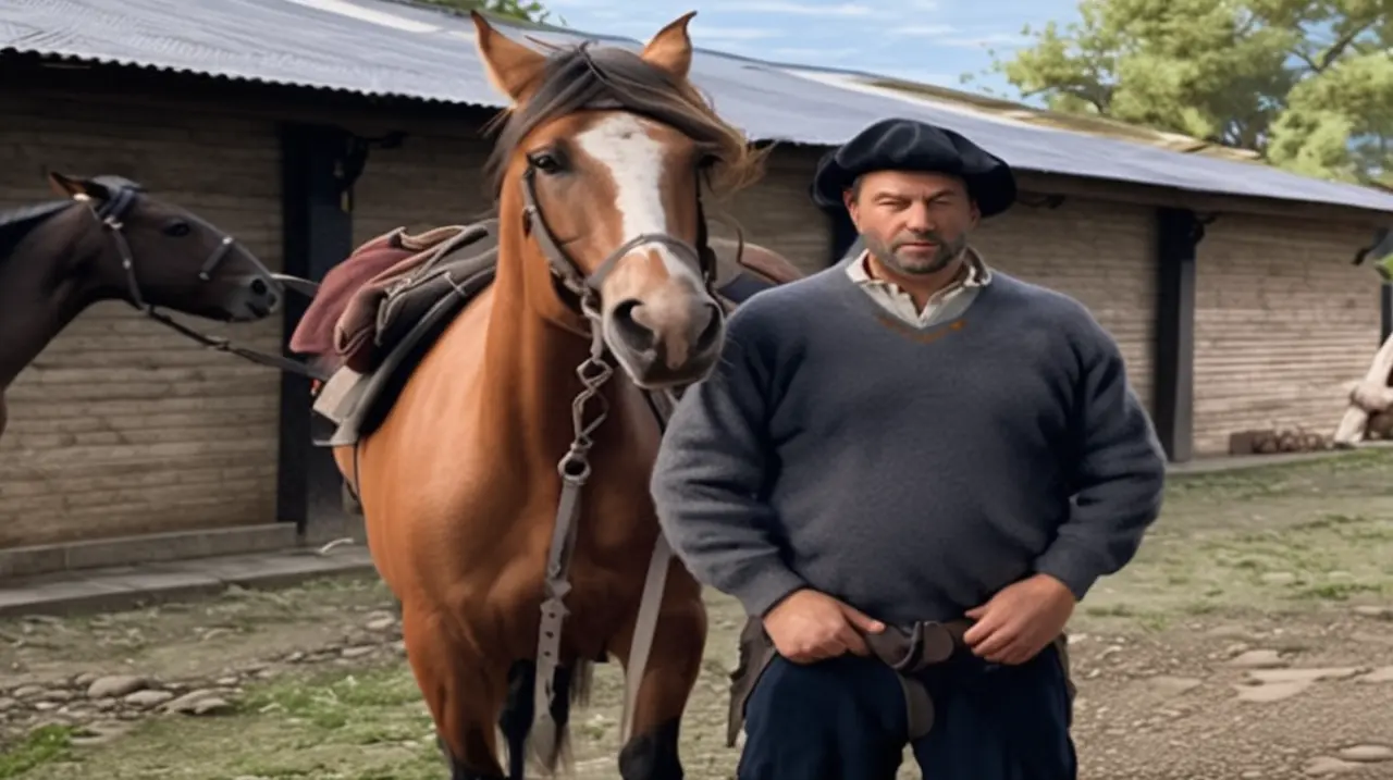La tradición familiar se remonta a hace cien años, cuando comenzó la famosa cabalgata de Gato y Mancha. La familia Solanet celebra con alegría este legado.. Foto: Redacción InfoArticulos