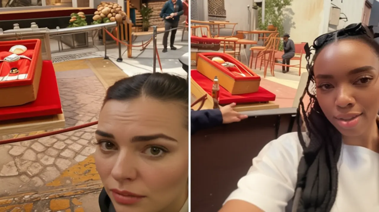 La polémica continúa en torno a los devotos que toman fotos de sí mismos junto al cuerpo embalsamado del Papa Francisco.. Foto: Redacción InfoArticulos