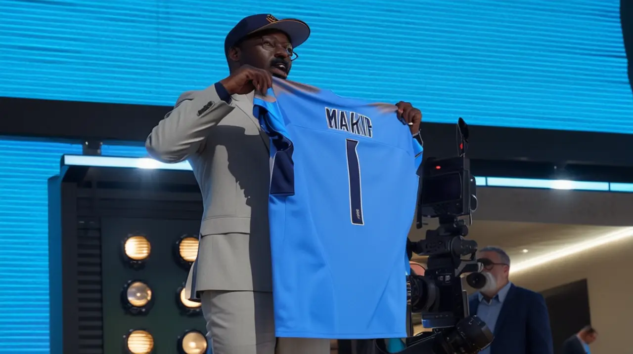 Los Titans confían en su elección inicial en el sorteo de la NFL, Cam Ward. Foto: Redacción InfoArticulos