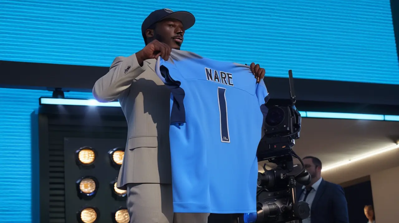 El seleccionado número uno de la última edición del draft es Cam Ward y se une a los Titans, mientras que Travis Hunter fue elegido en segundo lugar por los Jaguars.. Foto: Redacción InfoArticulos