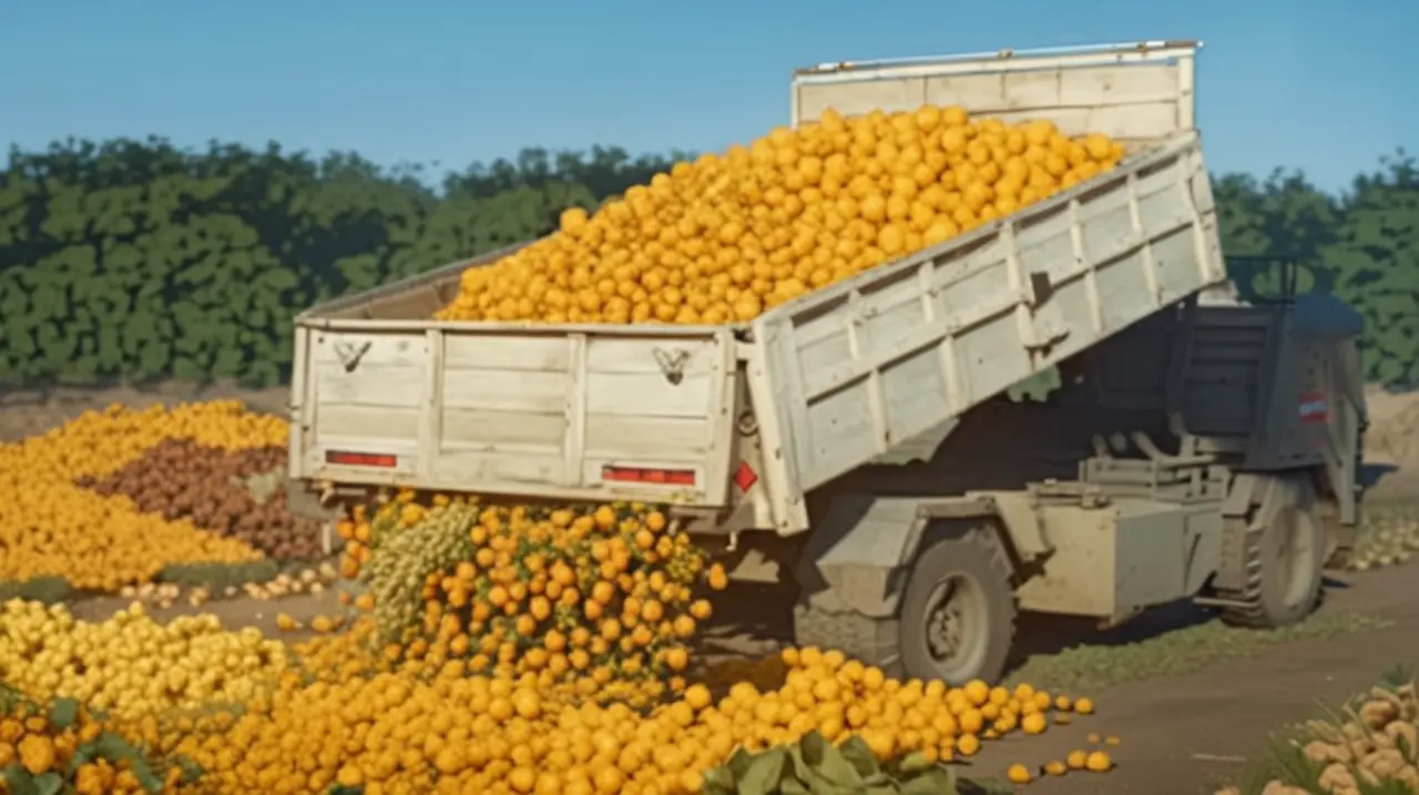 La cosecha de mandarinas del pueblo se vuelve una lucha constante contra los productores que explotan a los agricultores.. Foto: Redacción InfoArticulos