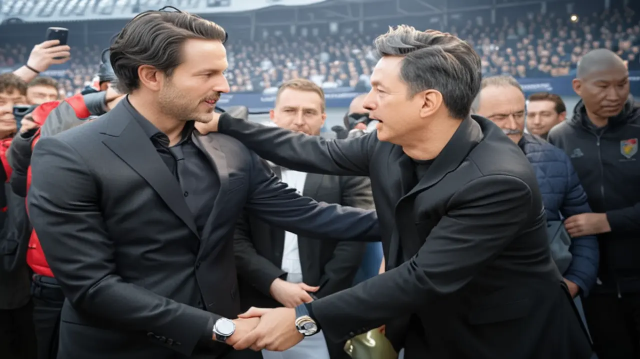 El técnico de River y su asistente se encuentran en una delicada situación antes del clásico contra Boca Juniors.. Foto: Redacción InfoArticulos