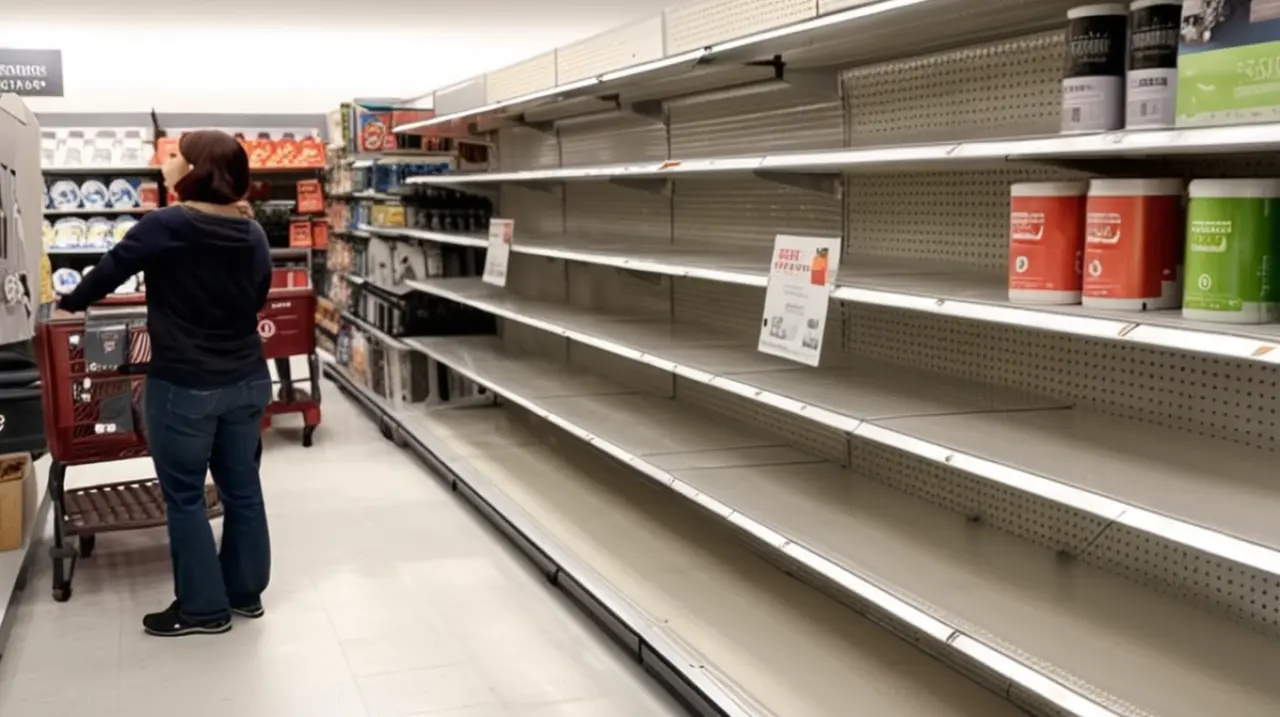 ¿Vacantes en estanterías? La alerta que lanzan los supermercados ante el aumento de las tarifas para las importaciones chinas al 145%. Foto: Redacción InfoArticulos