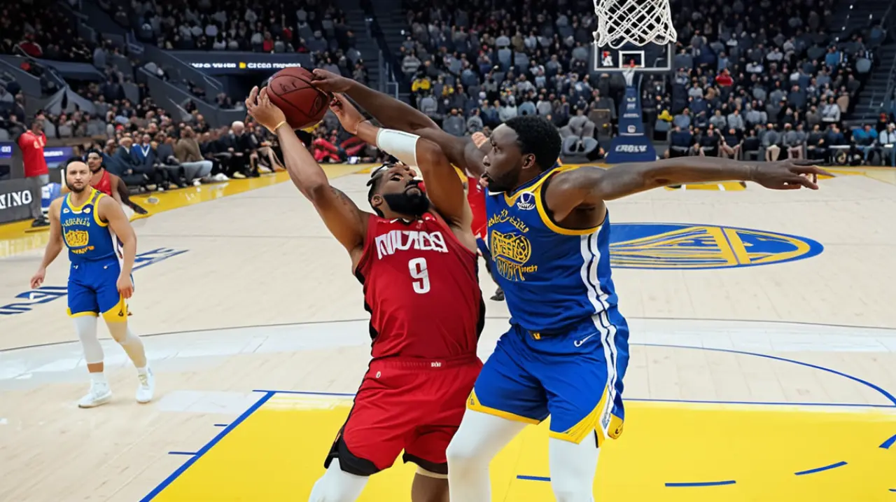 El jugador Draymond Green, parte del equipo de los Golden State Warriors, ha sido reconocido con el galardón a mejor esfuerzo en la temporada 2024-25.. Foto: Redacción InfoArticulos