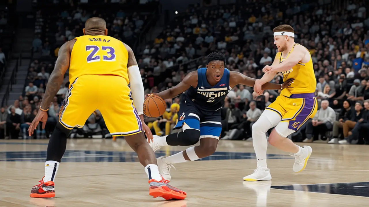 Los Timberwolves lograron una victoria contundente, derrotando a los Lakers por 116-104 en el tercer partido del enfrentamiento.. Foto: Redacción InfoArticulos