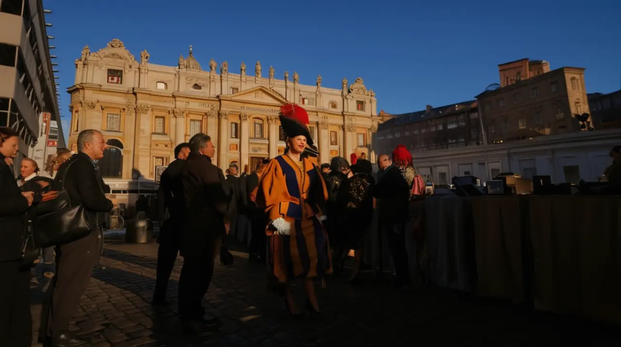 La comunidad católica se reúne en un emotivo homenaje al Papa Francisco, desde las altas esferas hasta la humilde devoción de muchos, miles de fieles acuden a su funeral.. Foto: Redacción InfoArti