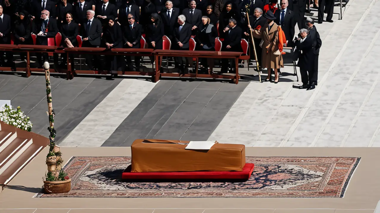 Imágenes destacadas de la ceremonia fúnebre en honor al Papa Francisco. Foto: Redacción InfoArticulos