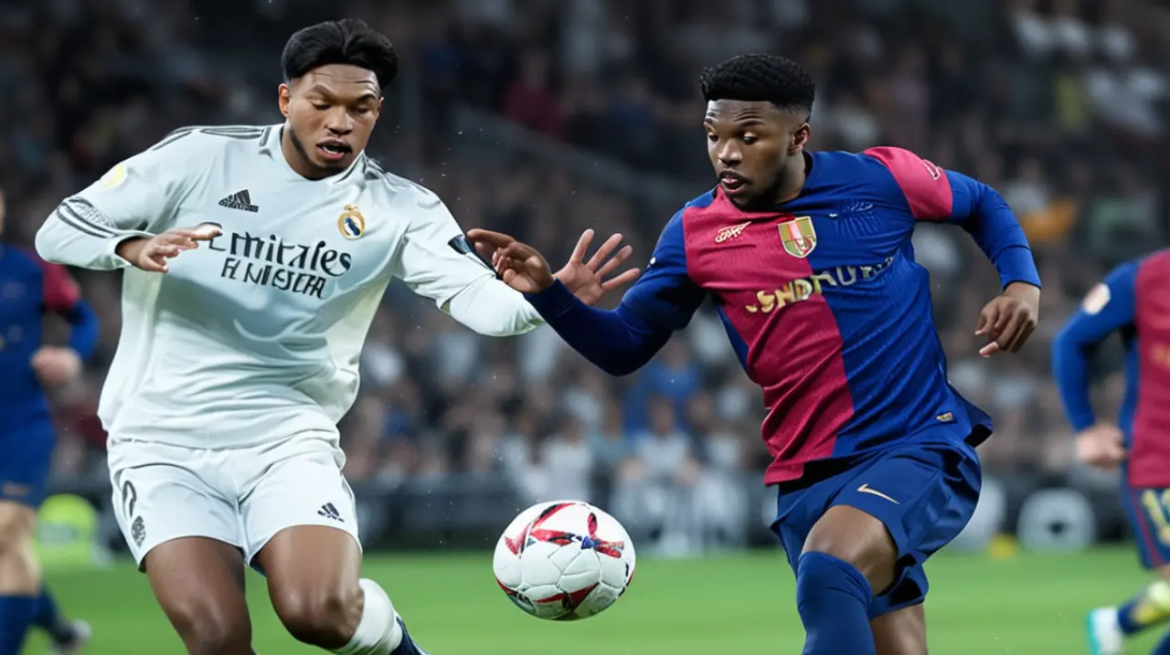 La final de la Copa del Rey entre Barcelona y Real Madrid se emitirá en vivo en el canal correspondiente para el día de hoy, fecha clave en el calendario deportivo.. Foto: Redacción InfoArticulos