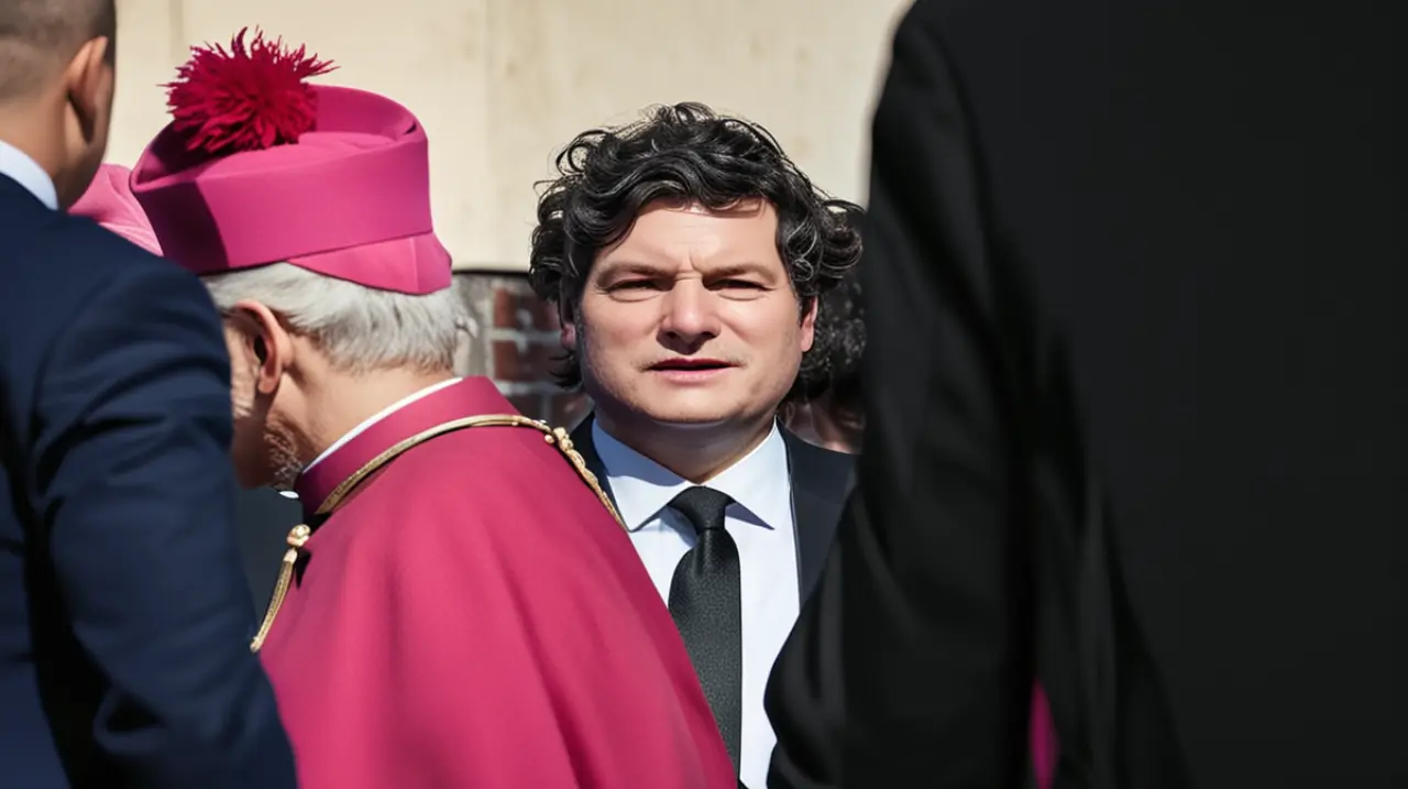 El discurso oficial del Ejecutivo en la misa de difuntos por el Papa Francisco. Foto: Redacción InfoArticulos
