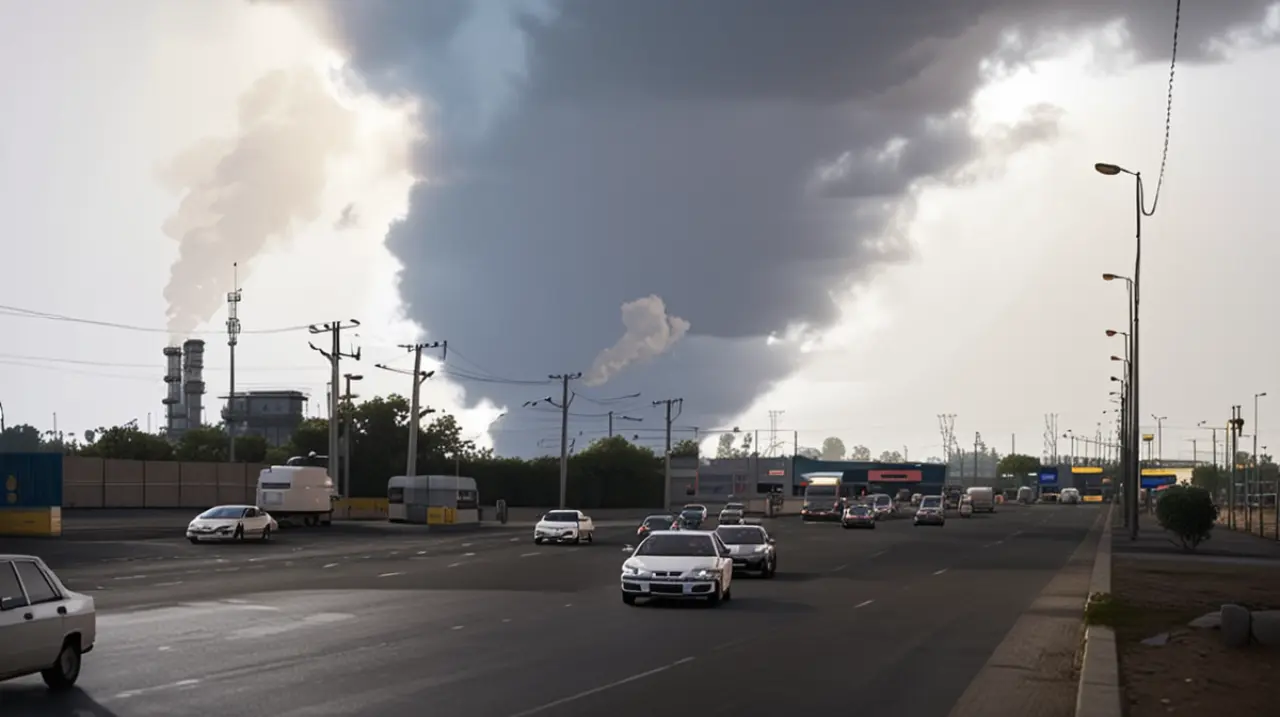 Un devastador incidente ocurrió en un puerto iraní, dejando a más de 500 personas heridas debido a una explosión y un incendio masivo.. Foto: Redacción InfoArticulos