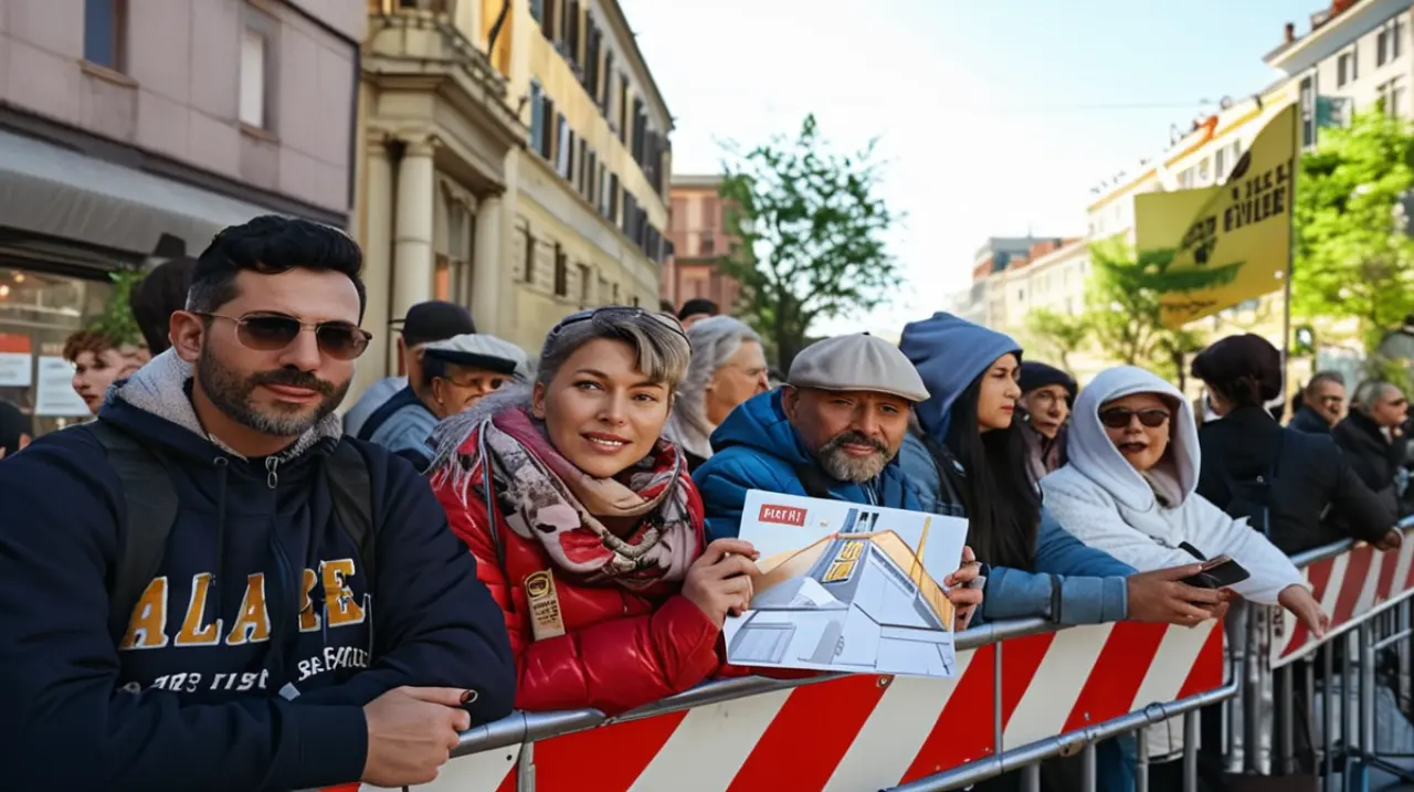 La emotiva despedida en las calles de la Eterna Ciudad a un Papa querido por el pueblo. Foto: Redacción InfoArticulos