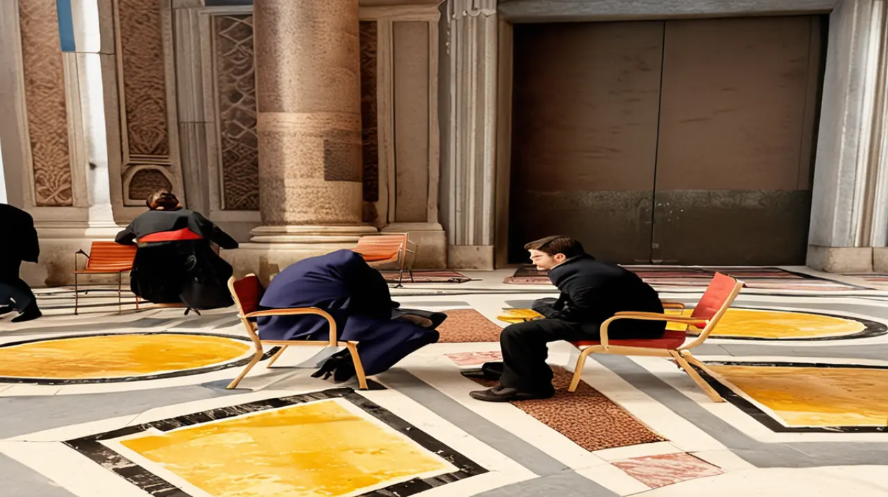 El presidente de Estados Unidos, Donald Trump, y su homólogo ucraniano, Volodímir Zelenski, mantuvieron una breve reunión en el Vaticano para discutir la situación en Ucrania.. Foto: Redacción In