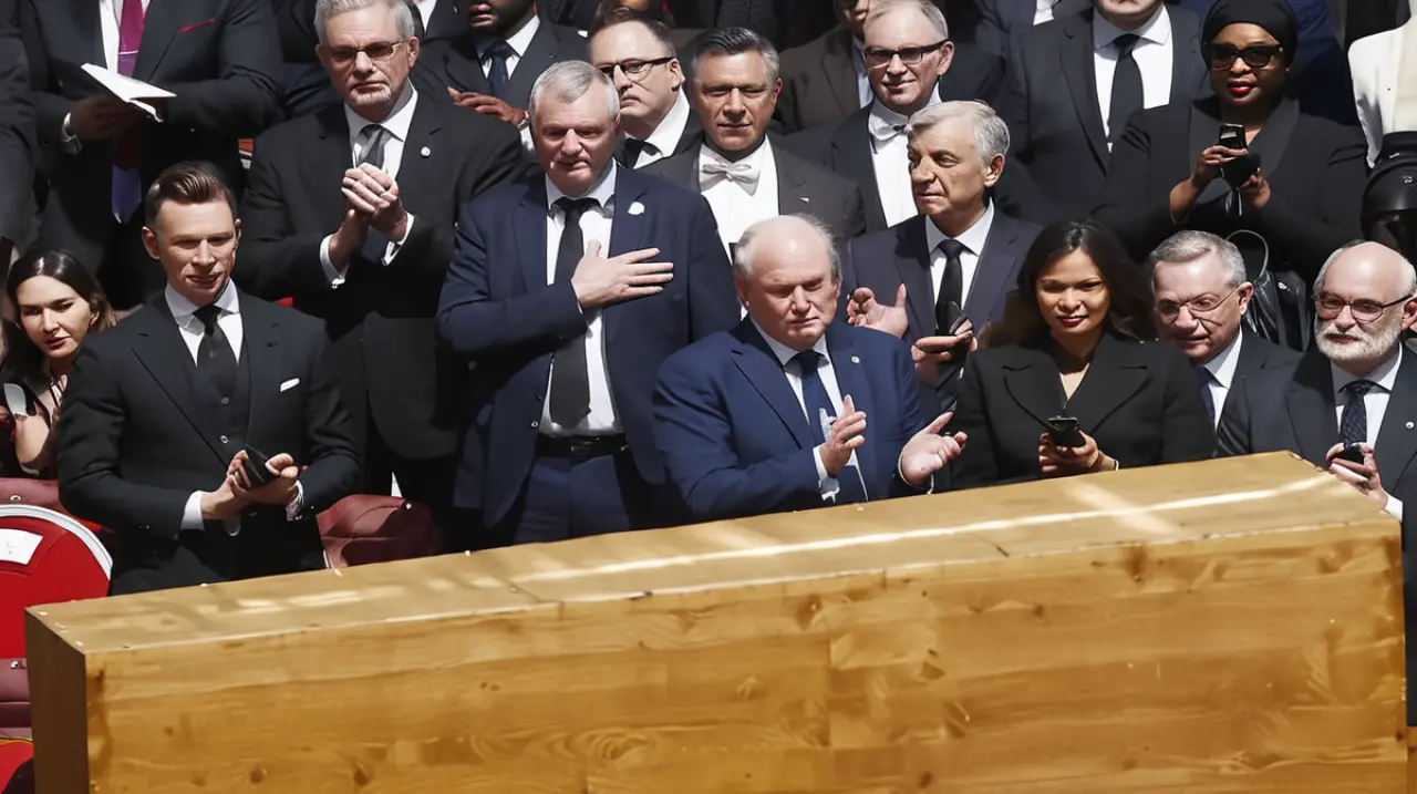 Polémica y tensión rodean al funeral del Papa Francisco debido a incidentes de etiqueta, gestos provocativos y apariciones inesperadas.. Foto: Redacción InfoArticulos