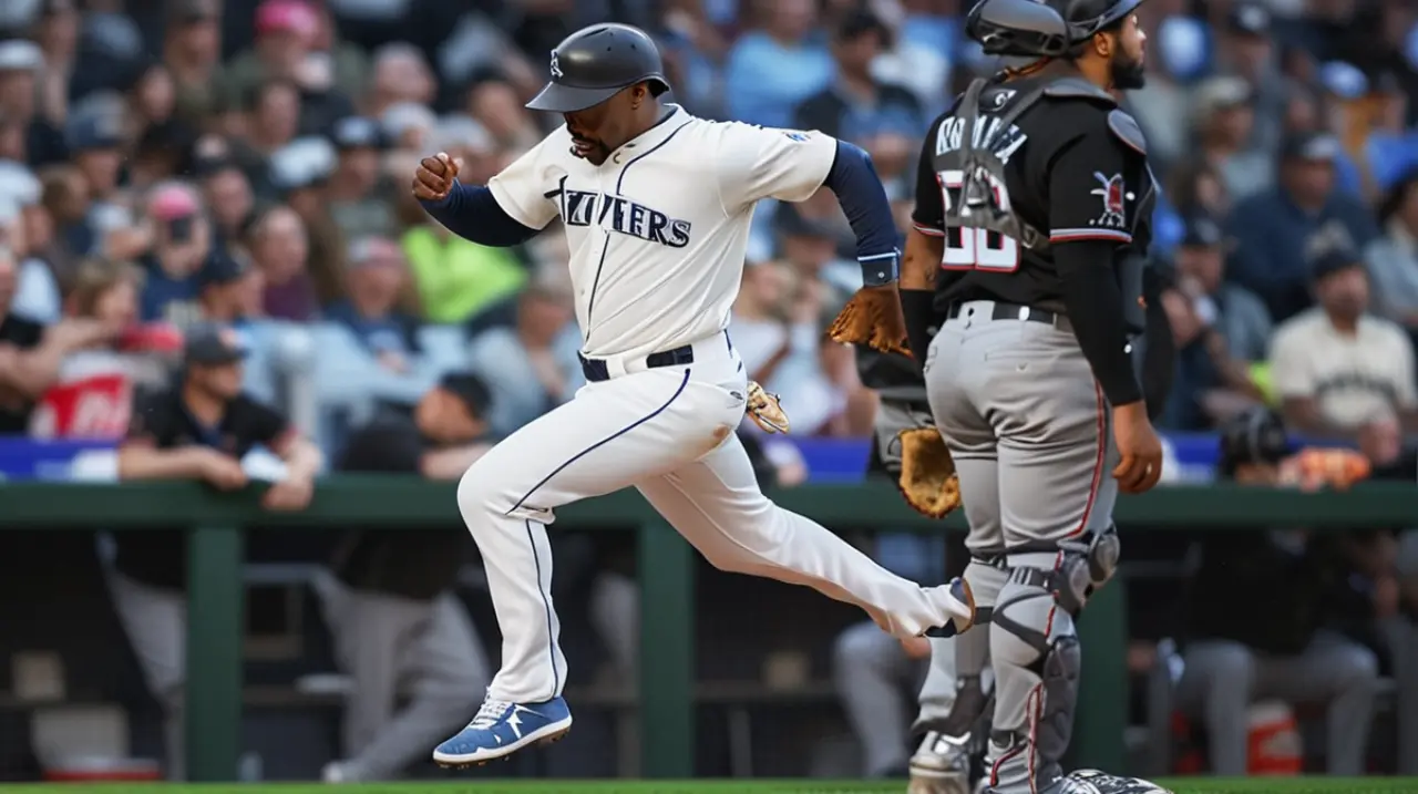 El dominio de Polanco en el plato llevó al equipo a una goleada contra los Marlins con un marcador de 14-0.. Foto: Redacción InfoArticulos