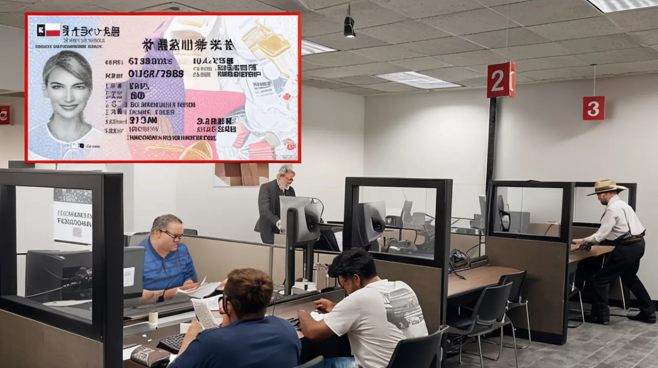 La espera para obtener una licencia de conducir con Real ID y superar los controles migratorios en Houston es un proceso que lleva varios días.. Foto: Redacción InfoArticulos