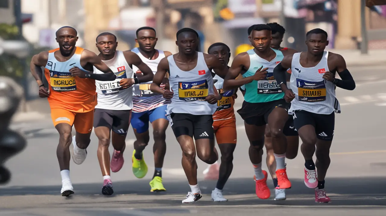 El atleta keniano Sawe se coronó campeón del maratón de Londres, mientras que la etíope Assefa logró el triunfo en la prueba femenina.. Foto: Redacción InfoArticulos