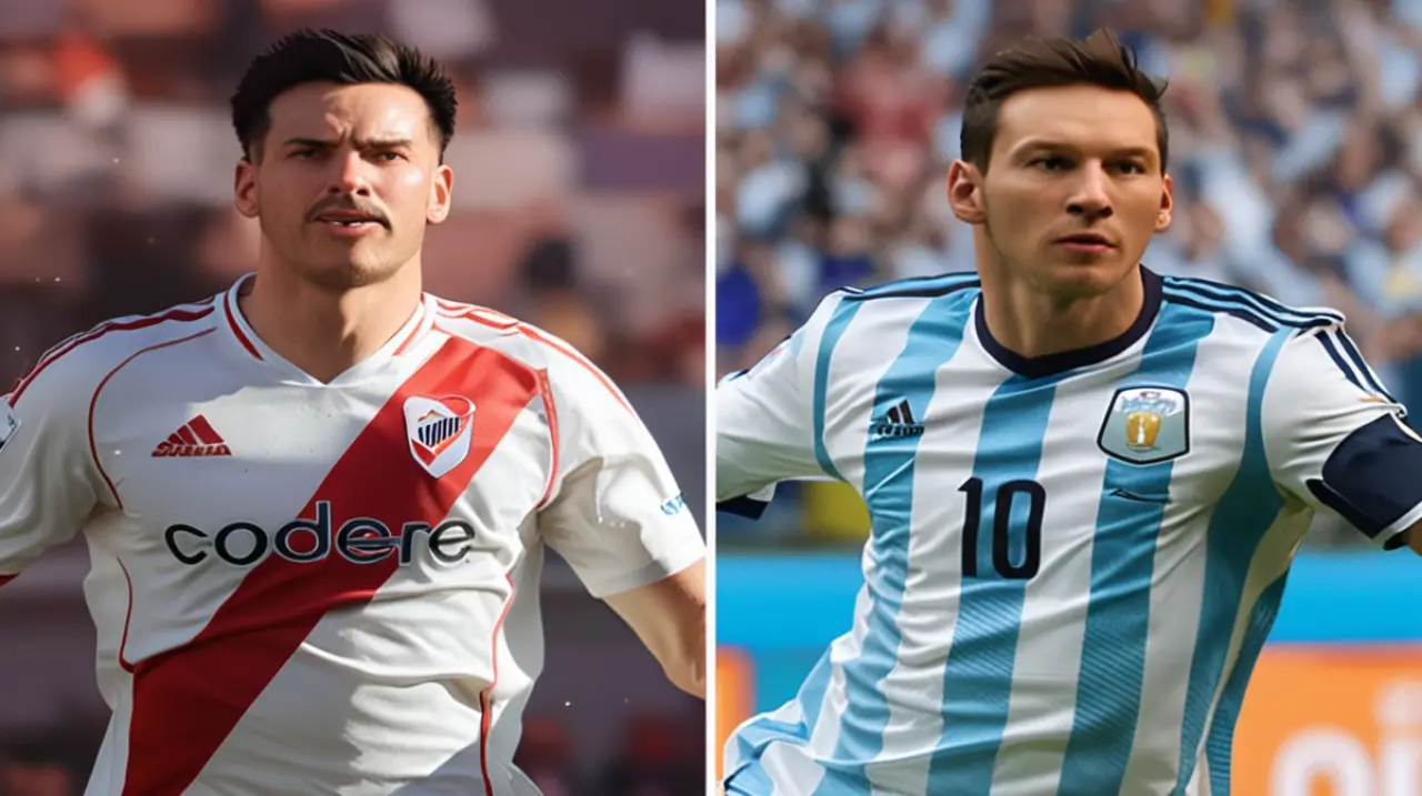 El clásico entre River y Boca volvió a estar en boca de todos después de que un video comparara el gol de Mastantuono con otro icónico de Lionel Messi.. Foto: Redacción InfoArticulos