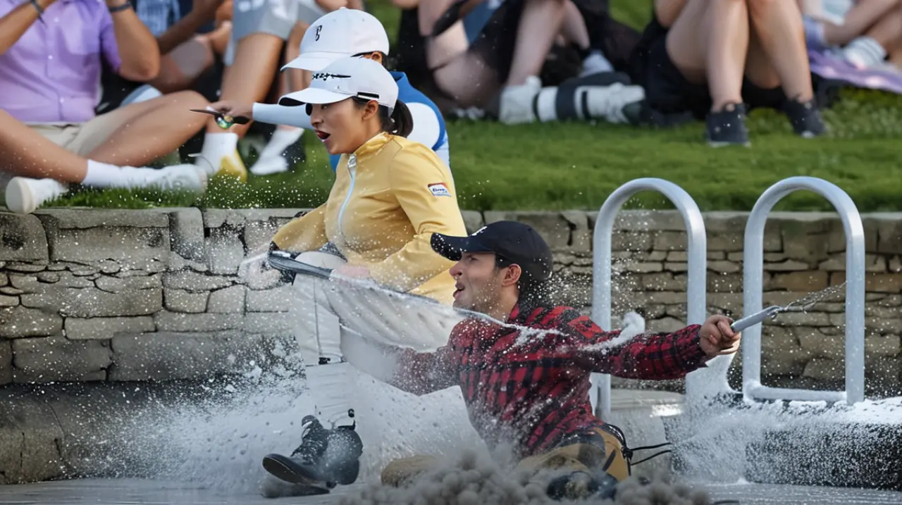 La japonesa Mao Saigo se llevó la victoria en el Chevron Championship, después de un emocionante desempate con cuatro otras destacadas golfistas.. Foto: Redacción InfoArticulos