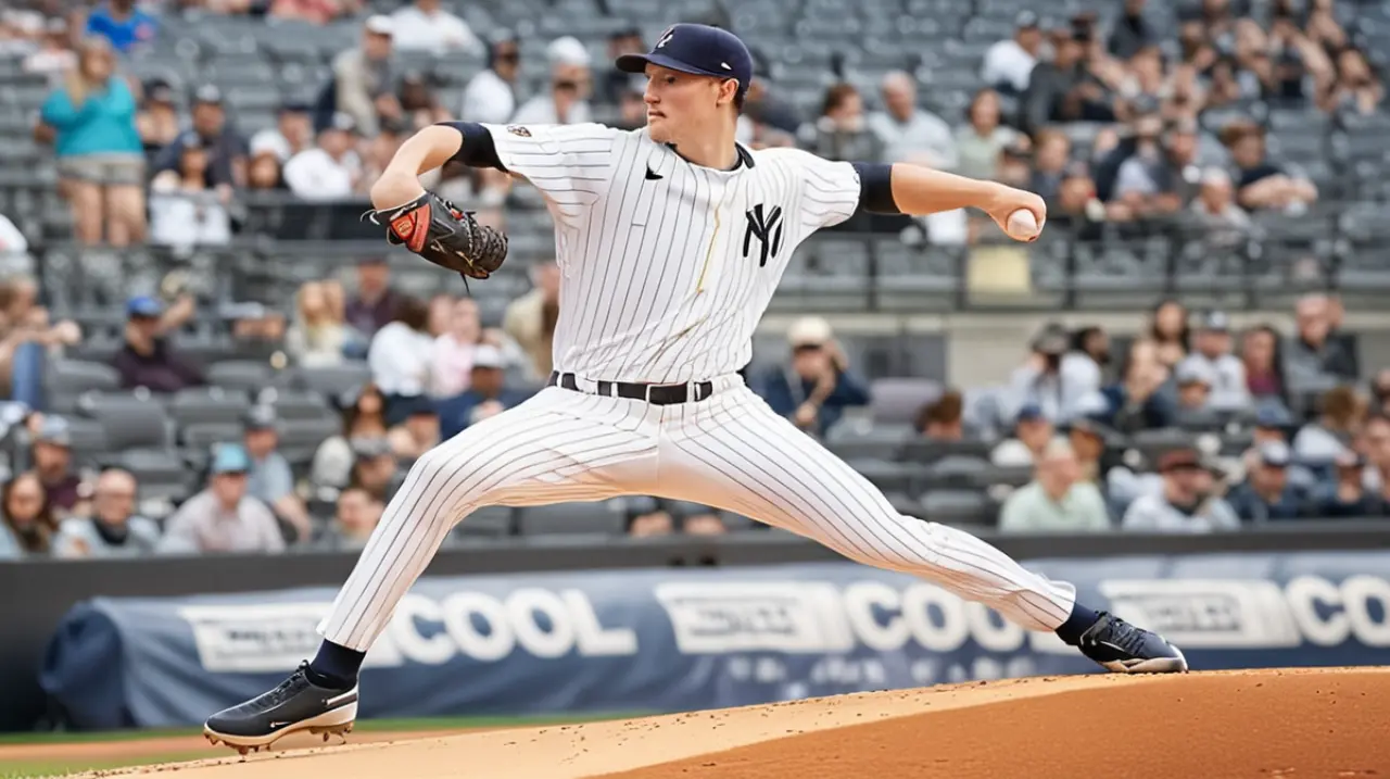 El lanzador de los Yankees, HR de Judge, rompió el empate y llevó a su equipo a una victoria contundente en la doble cartelera contra los Azulejos.. Foto: Redacción InfoArticulos