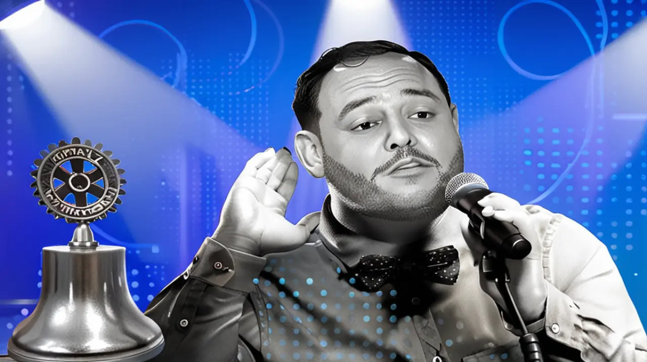 El humor negro y sin tapujos del stand up de Reidel en el Rotary Club. Foto: Redacción InfoArticulos