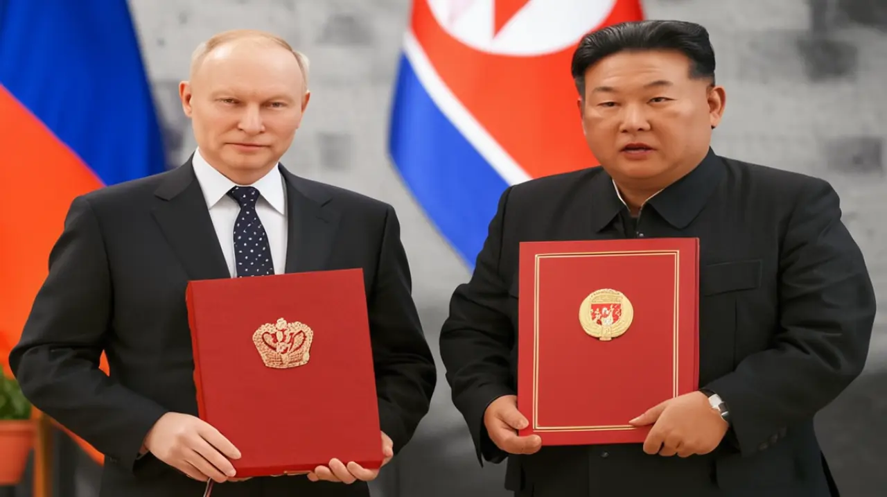 El líder ruso, Vladimir Putin, ha expresado su aprecio a las tropas norcoreanas que se han unido a la batalla contra las fuerzas ucranianas en el escenario de Kursk.. Foto: Redacción InfoArticulos