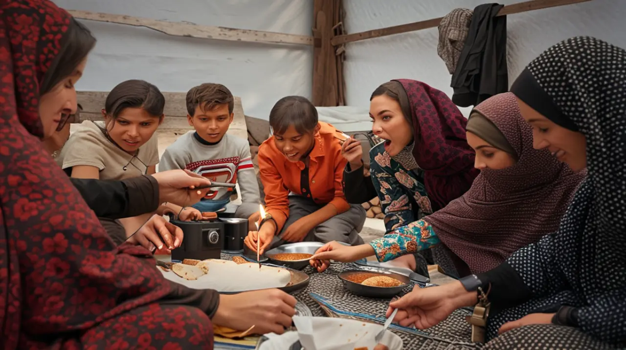 En plena crisis, los palestinos se esfuerzan por garantizar la subsistencia de sus familias ante el cerco israelí.. Foto: Redacción InfoArticulos