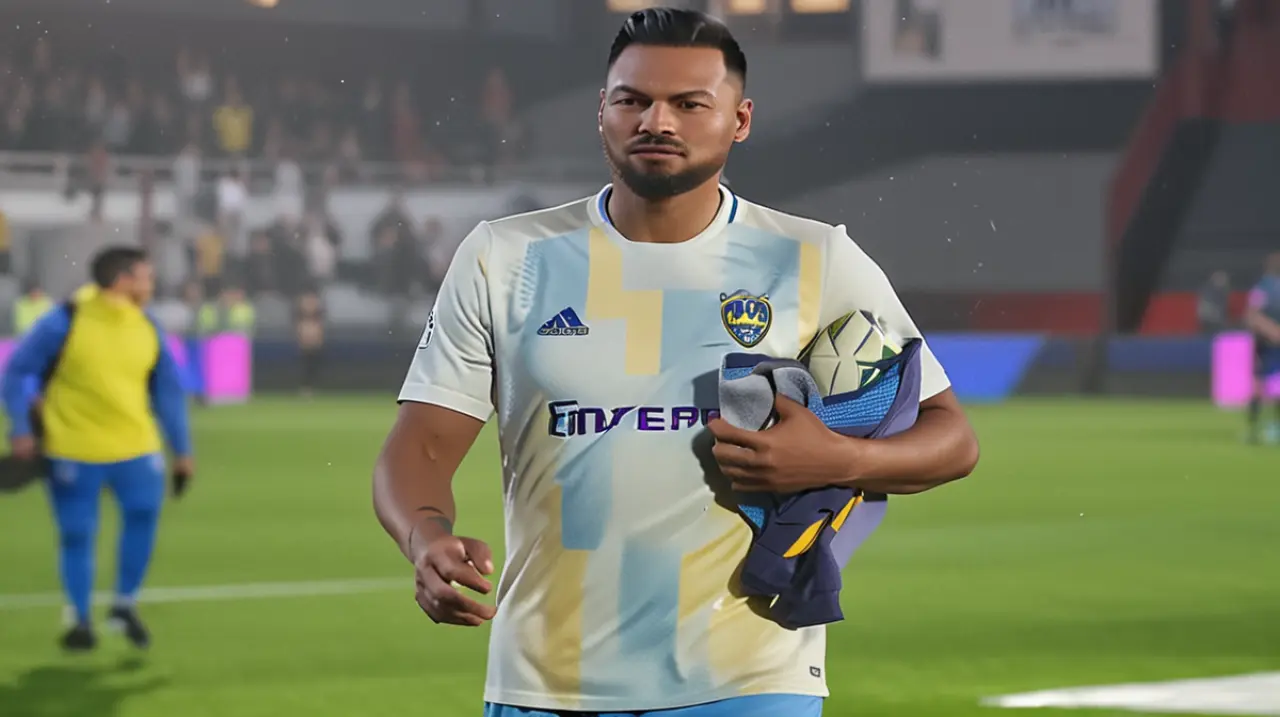 El jugador Chiquito Romero hizo una broma sobre su automóvil antes del encuentro clave entre sus equipo y Boca, lo que generó reacciones enojadas entre los aficionados del equipo visitante.. Foto: R