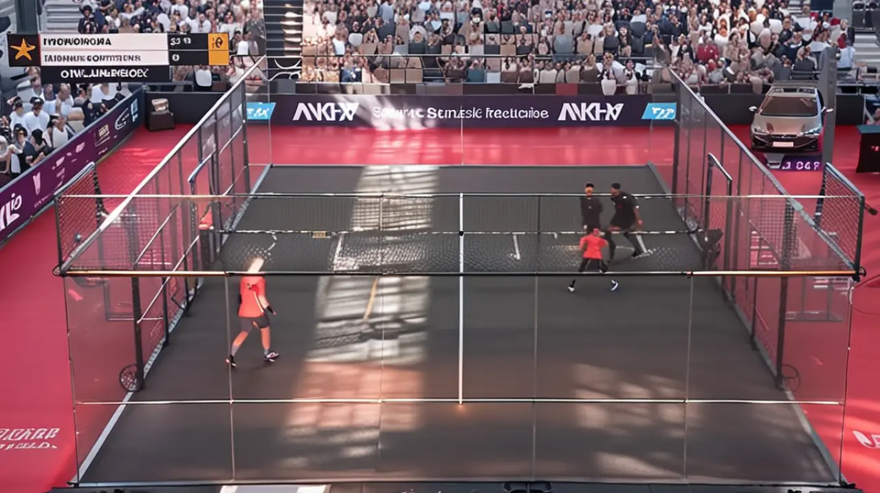 Agustín Tapia consigue su vigésimo primer título junto a Arturo Coello en el torneo de Premier Padel, logrando un punto crucial después de una jugada arriesgada con la pelota en palomita.. Foto: R
