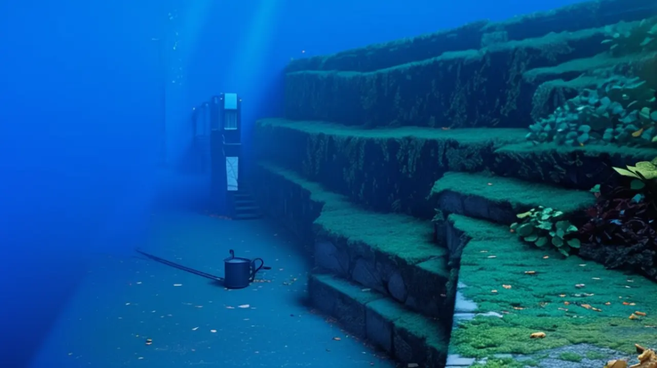 Descubierta una posible pirámide sumergida, considerada como la más antigua del mundo, no en Egipto sino en un lugar inesperado del fondo del mar.. Foto: Redacción InfoArticulos