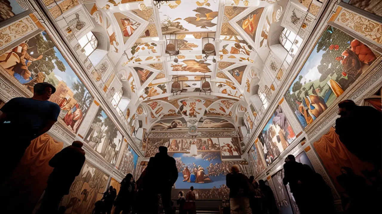 La Capilla Sixtina del Vaticano queda cerrada a los visitantes mientras el Colegio Cardenalicio se prepara para elegir al nuevo Sumo Pontífice en el próximo conclave papal.. Foto: Redacción InfoArt