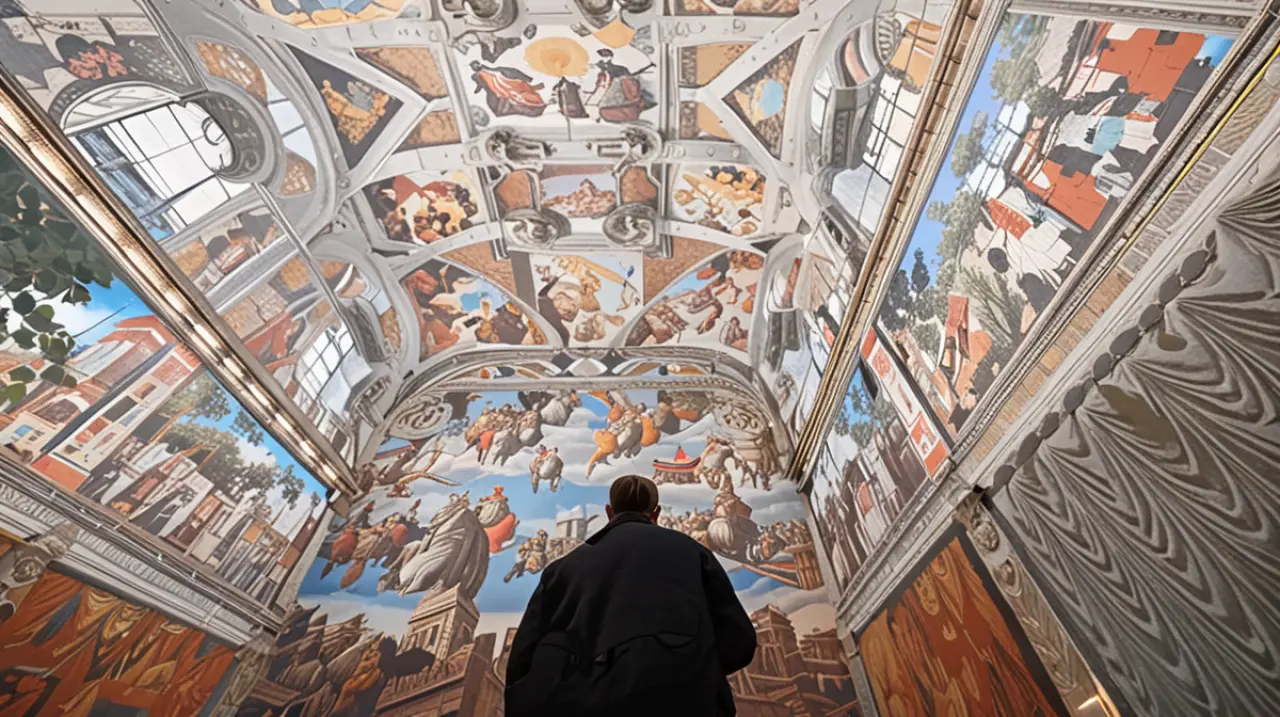 El Vaticano cierra la capilla Sixtina a los visitantes para prepararse para el próximo conclave.. Foto: Redacción InfoArticulos