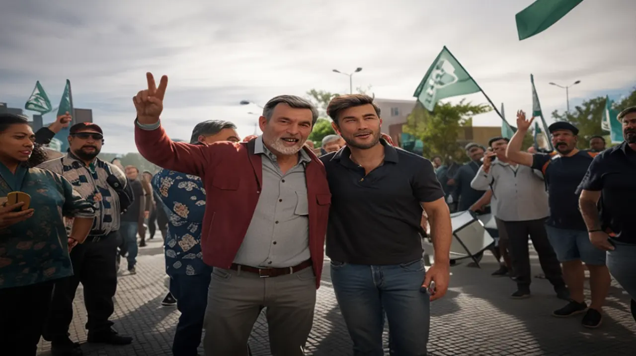 El gobernador de Pro busca apoyo en el líder del sindicato de transportes para frenar la ola de despido en la región.. Foto: Redacción InfoArticulos