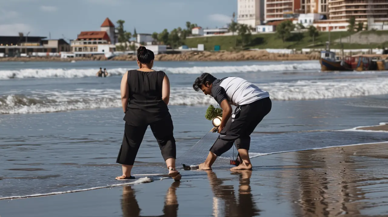 El fin de semana largo dejó un recuerdo inolvidable para los visitantes de Mar del Plata, gracias a un elemento imprevisto que cautivó la atención de todos.. Foto: Redacción InfoArticulos