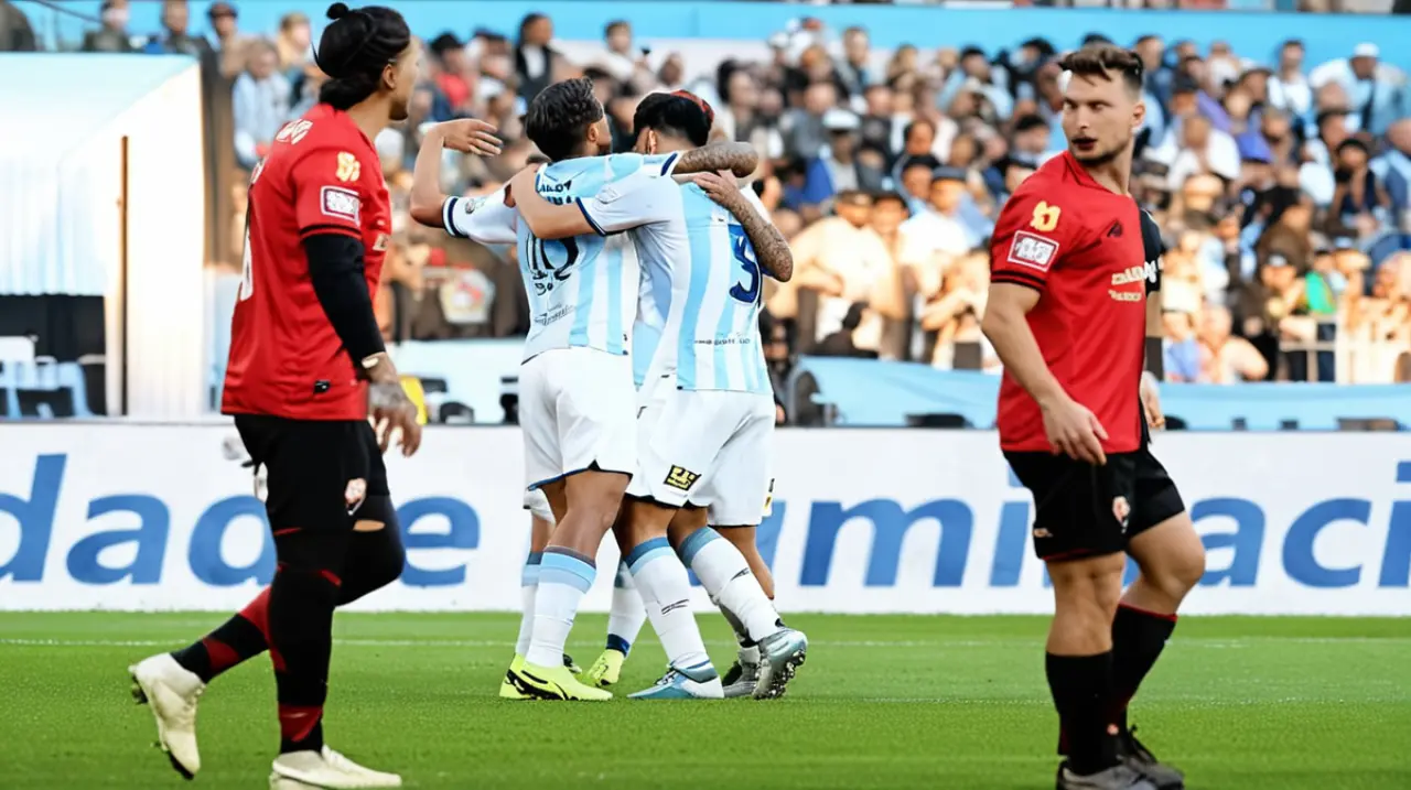 El Racing se impuso con un marcador de 10-0 ante Newell's, mostrando su potencial para disputar el título hasta el último partido del torneo.. Foto: Redacción InfoArticulos