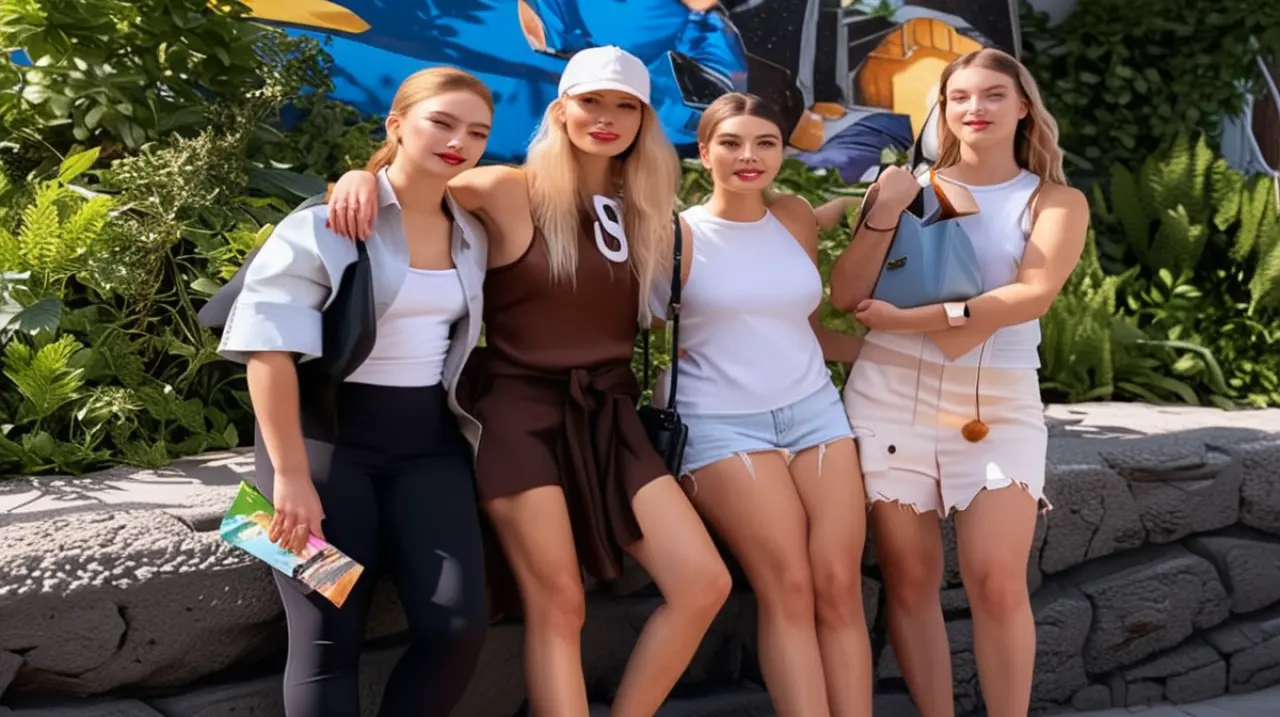 Las vacaciones de la modelo Nicole Neumann en Disney, vistas a través de las lentes de una cámara.. Foto: Redacción InfoArticulos