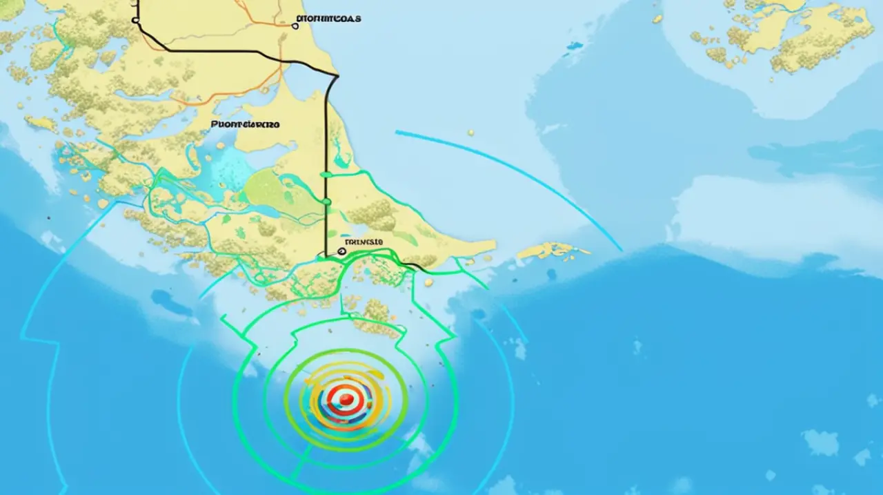El epicentro del terremoto en Chile y Ushuaia se ubicó en una zona específica del territorio chileno.. Foto: Redacción InfoArticulos