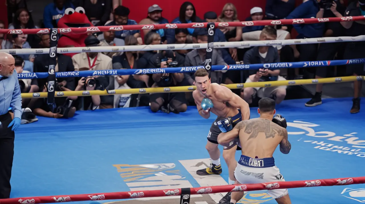 El campeón Devin Haney y su rival Teofimo López obtuvieron victorias en un emocionante evento de boxeo celebrado en el emblemático lugar de Times Square.. Foto: Redacción InfoArticulos