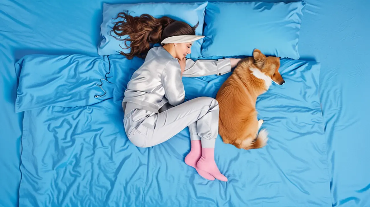 La moda de acostarse con el perro se está extendiendo, pero ¿es saludable?. Foto: Redacción InfoArticulos