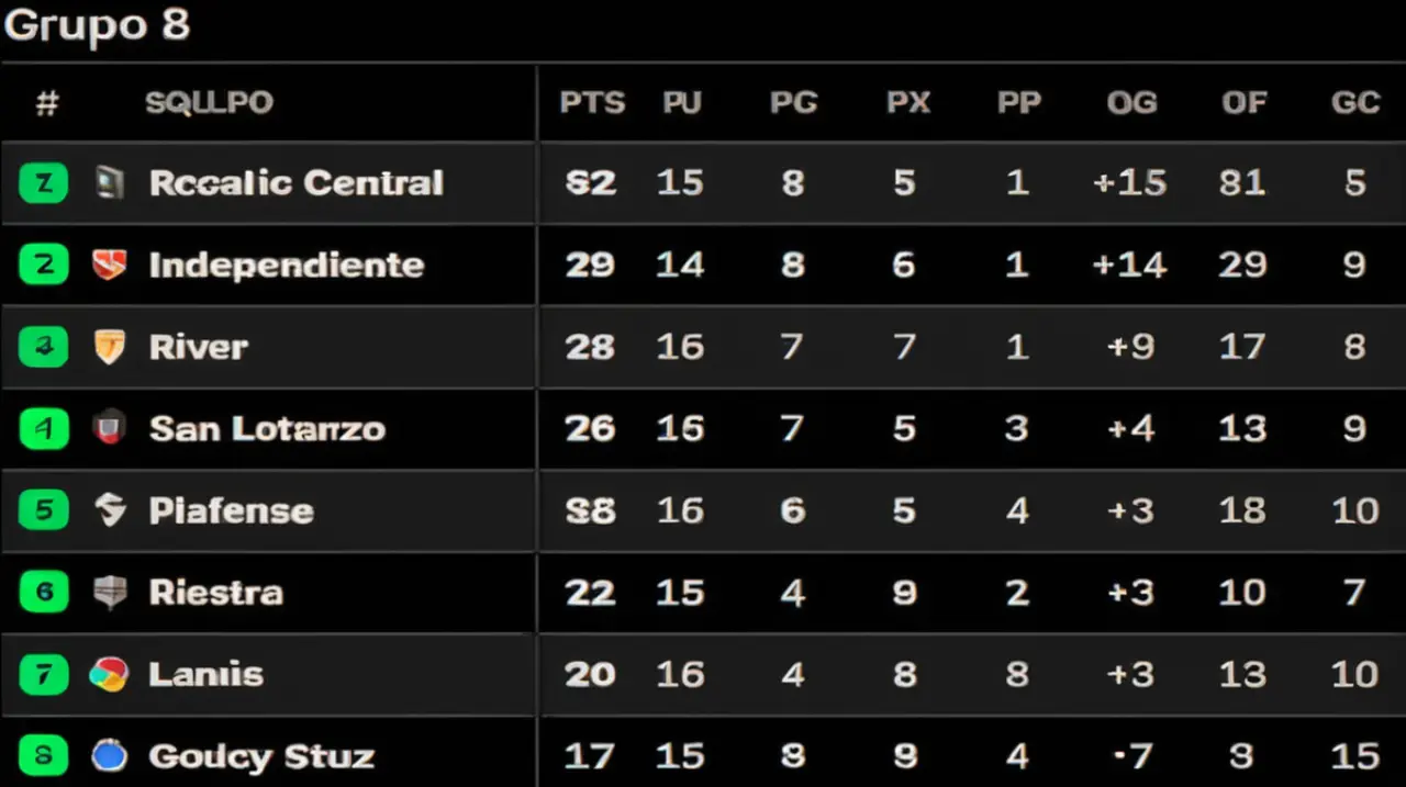 Resultados y clasificación actualizada del Torneo Apertura 2025: la jornada número dieciséis ya está en curso.. Foto: Redacción InfoArticulos