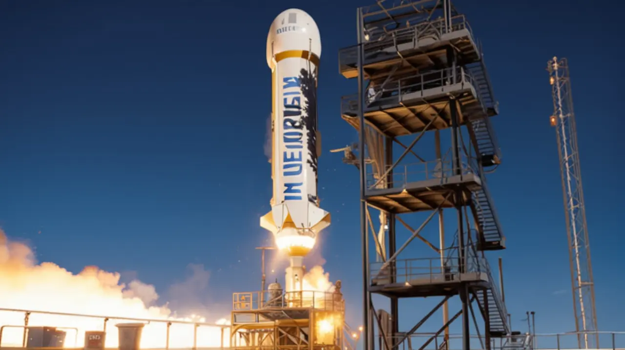 Proyecto de Blue Origin busca llevar a niños mexicanos al espacio con su cohete New Shepard. Foto: Redacción InfoArticulos