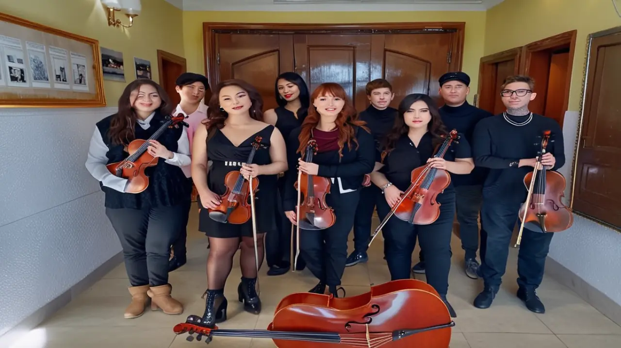 La trágica historia de la Orquesta Escuela de Bahía Blanca que sufrió una pérdida devastadora en la reciente inundación y ahora busca reconstruirse en el Colegio.. Foto: Redacción InfoArticulos