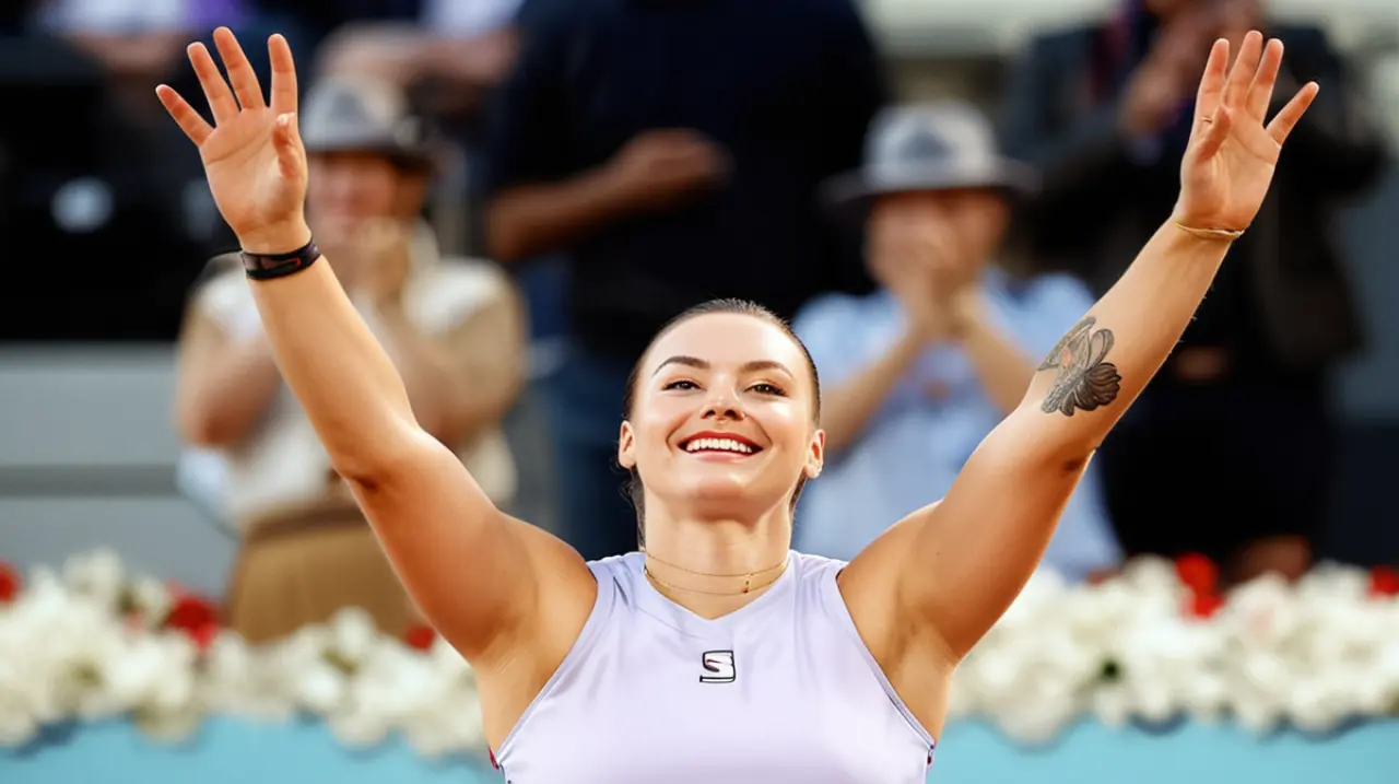 La historia se escribió en la final del Masters 1000 de Madrid con la victoria de Aryna Sabalenka. Foto: Redacción InfoArticulos