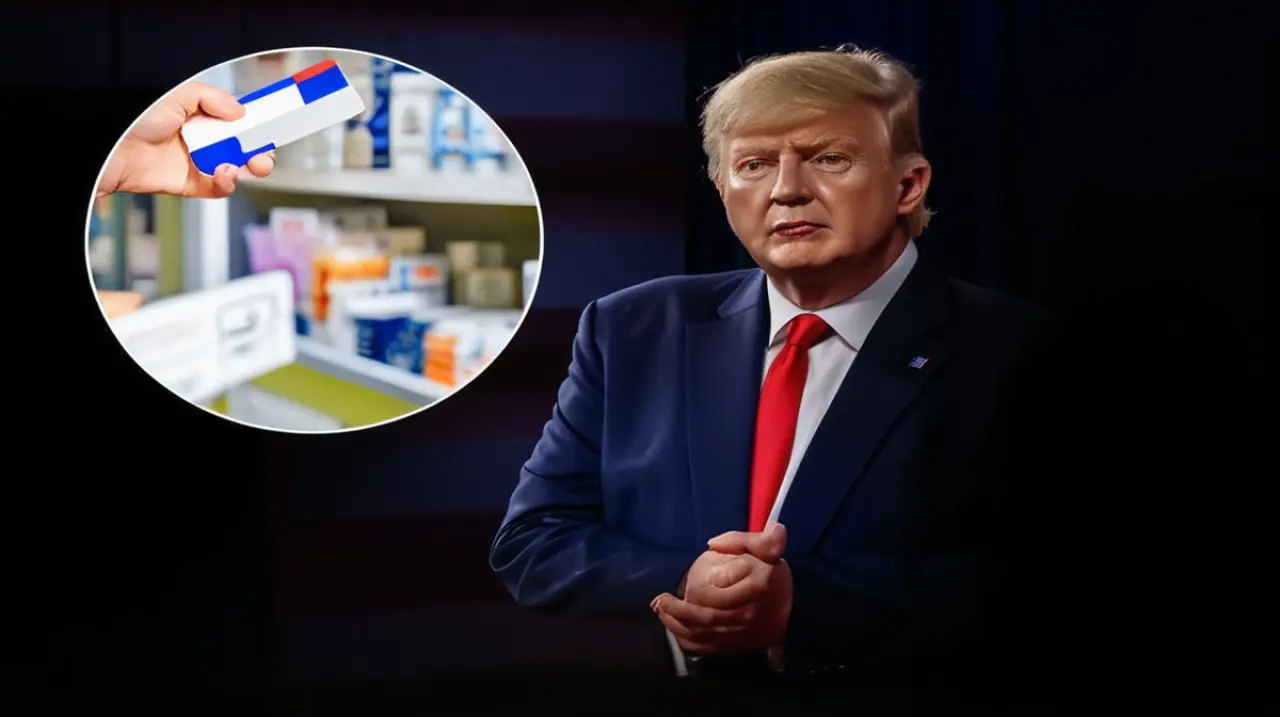 El presidente estadounidense impone nuevas medidas tributarias, lo que podría afectar el precio de ciertos medicamentos en un futuro cercano.. Foto: Redacción InfoArticulos