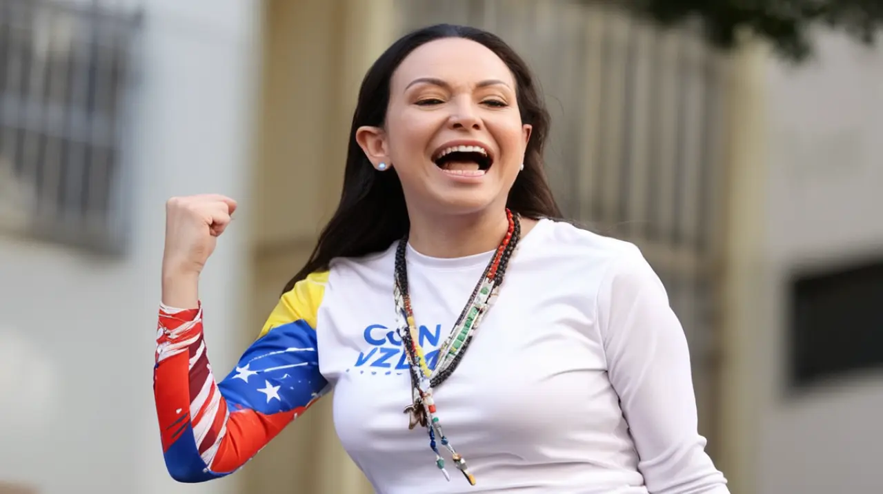 La embajadora argentina en Venezuela, María Corina Machado, ha expresado su satisfacción por el rescate de los refugiados en la misión diplomática: 'Fue una operación sin precedentes y admirable'