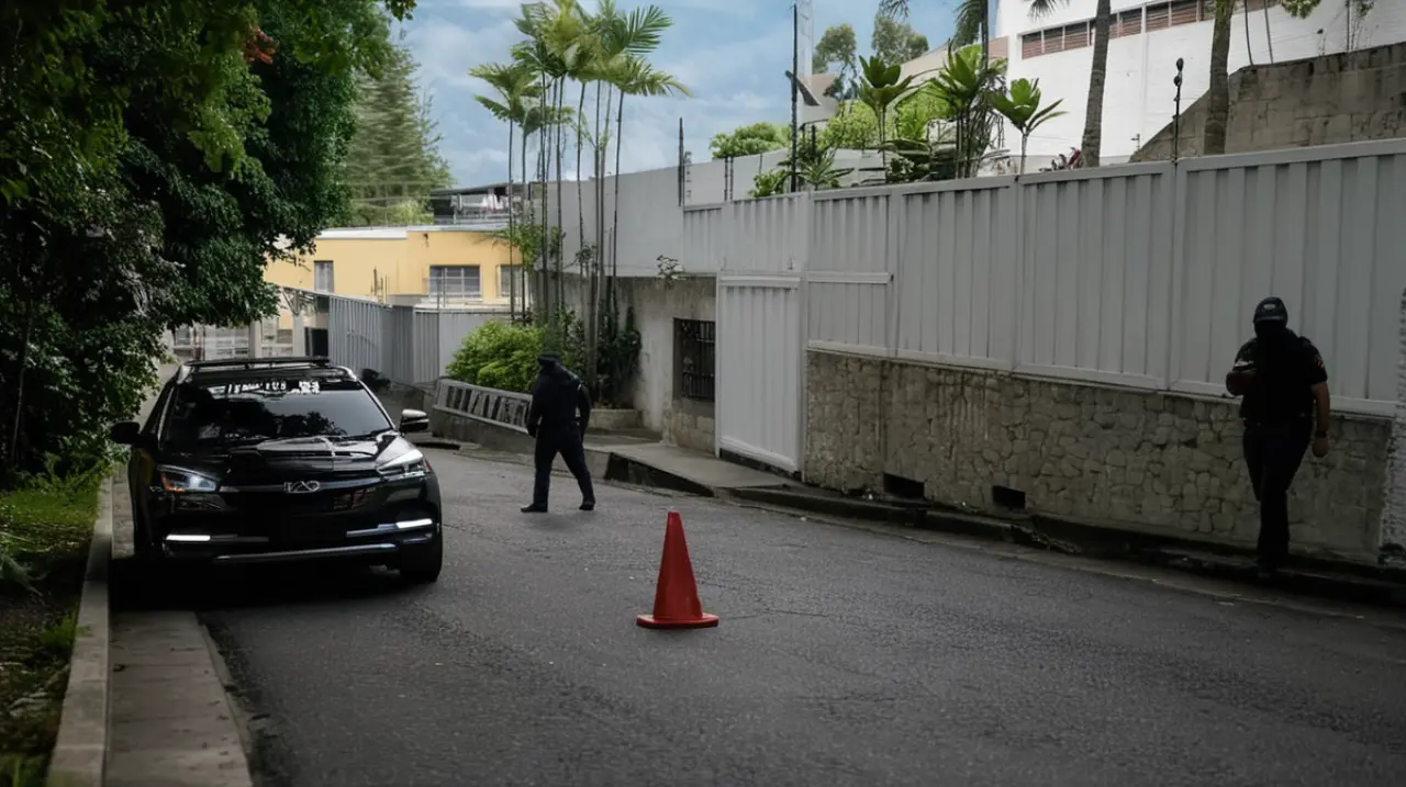 Grupos opositores venezolanos salen del complejo diplomático argentino después de más de un año, ahora se encuentran en Estados Unidos.. Foto: Redacción InfoArticulos