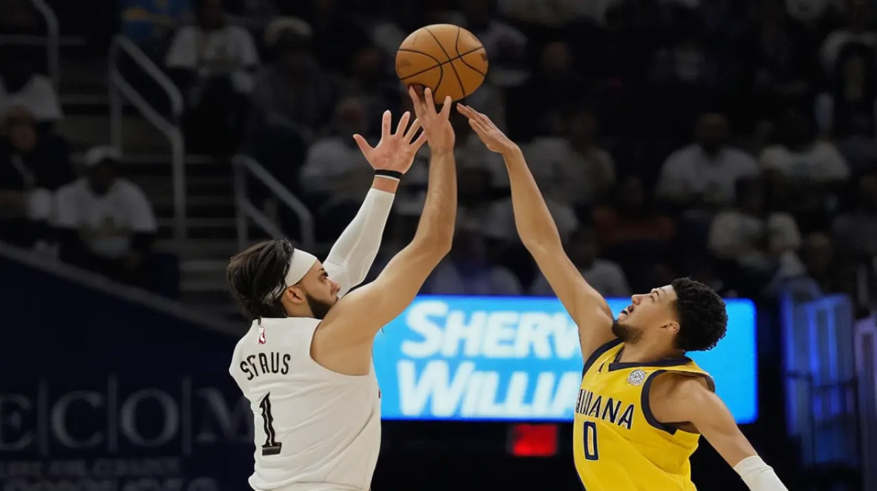 Un triple decisivo de Haliburton lleva a los Pacers a una emocionante victoria por 120-119 sobre los Cavaliers, dándoles la ventaja 2-0 en la serie.. Foto: Redacción InfoArticulos