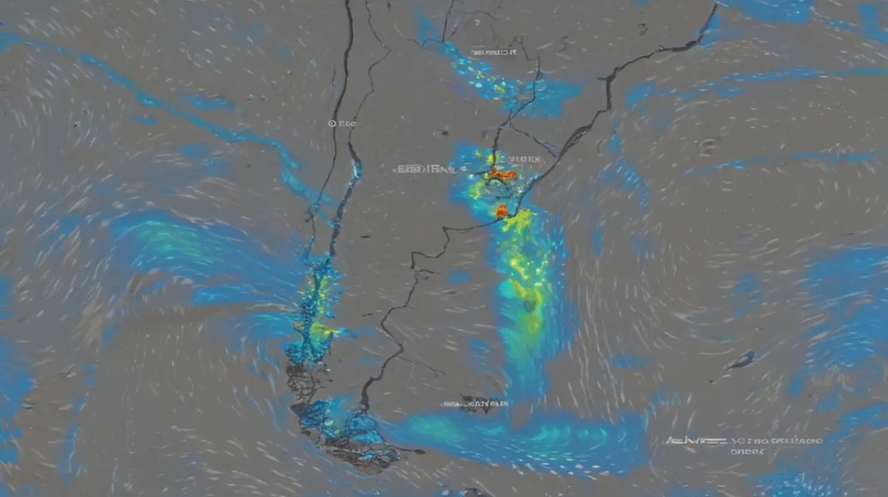 Se emite alerta amarilla debido a tormentas, nevadas y fuertes rachas de viento zonda para el próximo miércoles 7 de mayo en varias provincias del país.. Foto: Redacción InfoArticulos